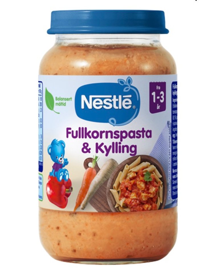 Nestle middagsglass