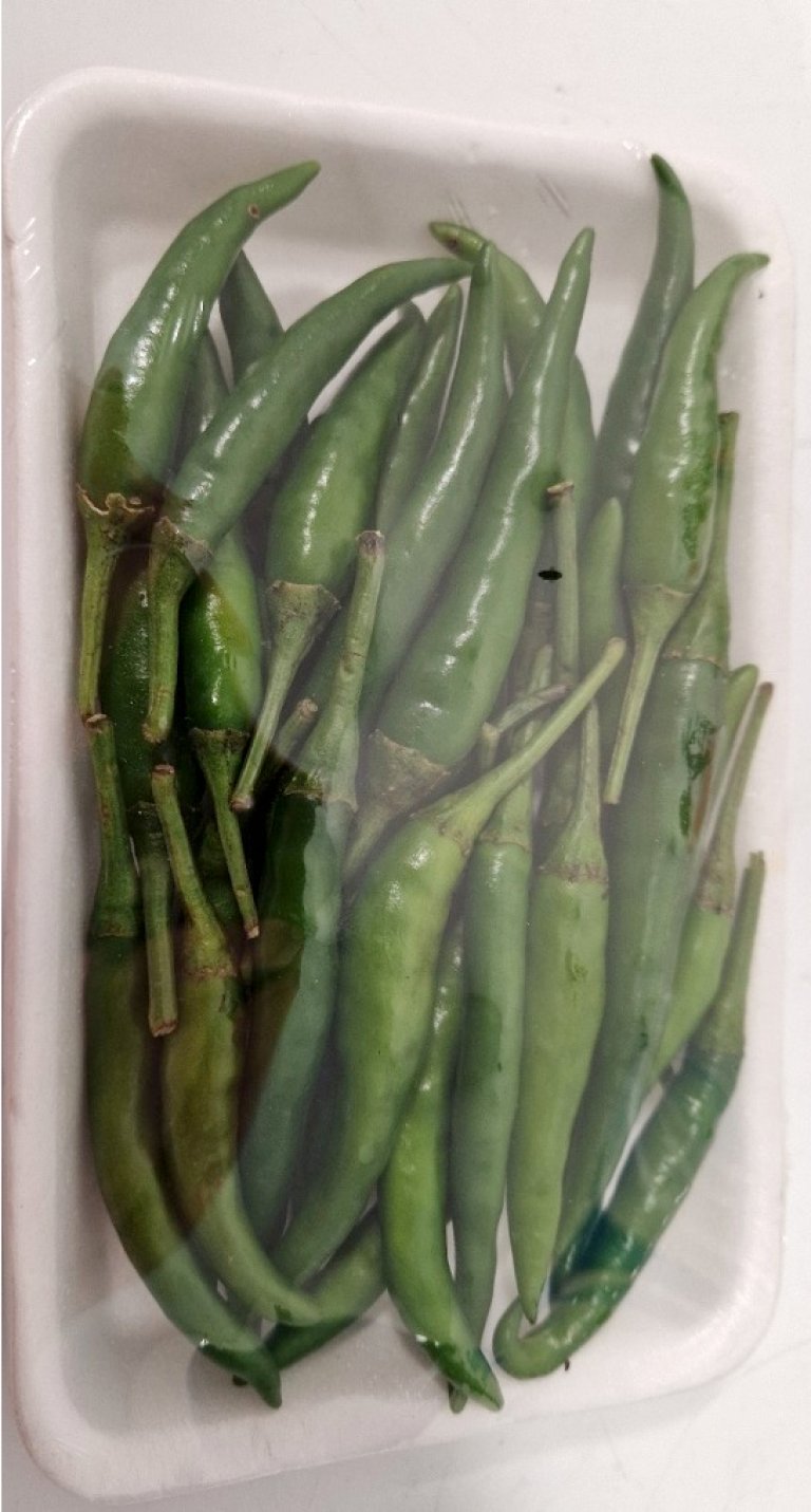 Pakke med Green chili medium