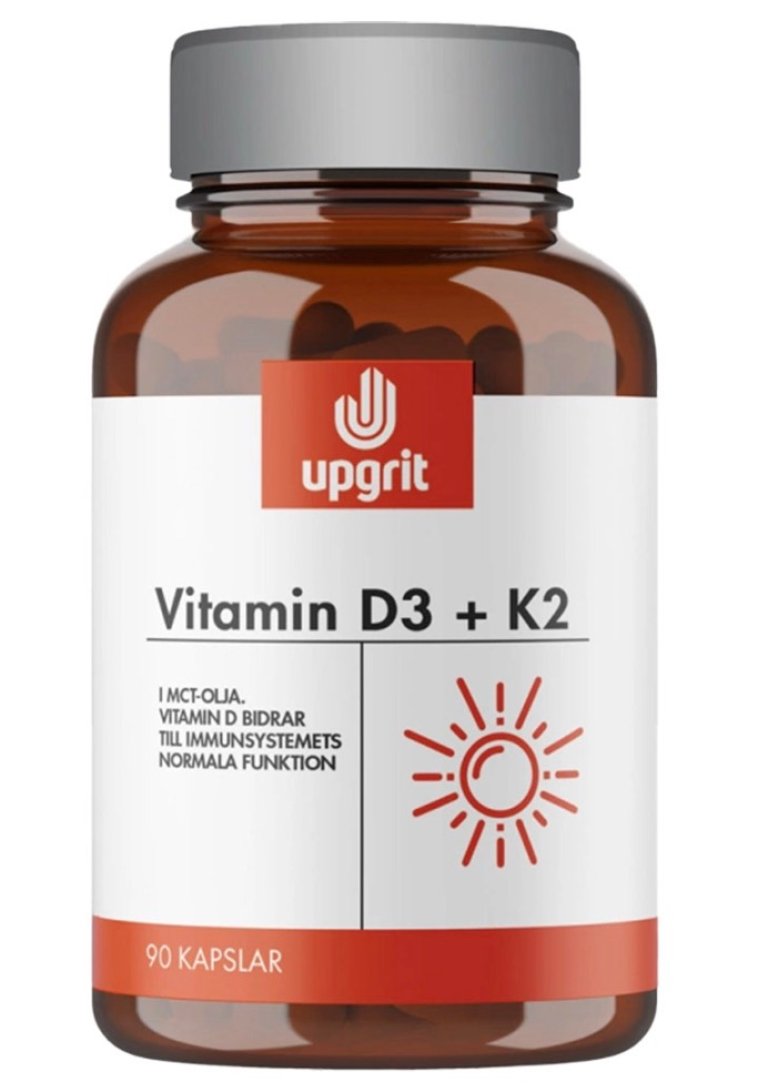 Upgrit-vitamin D3-+-K2-90-kapsler