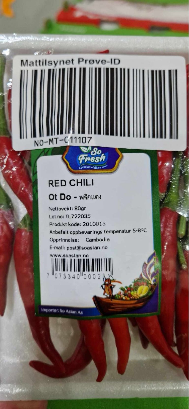 Rød chili