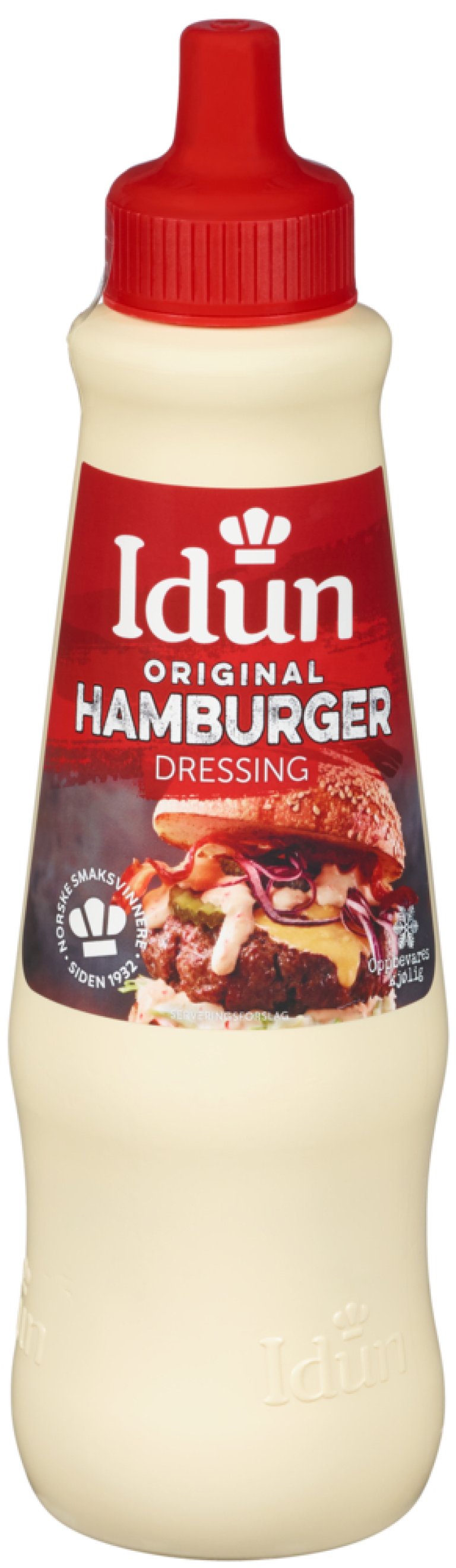 Idun Hamburgerdressing, 795 g (storflaske)