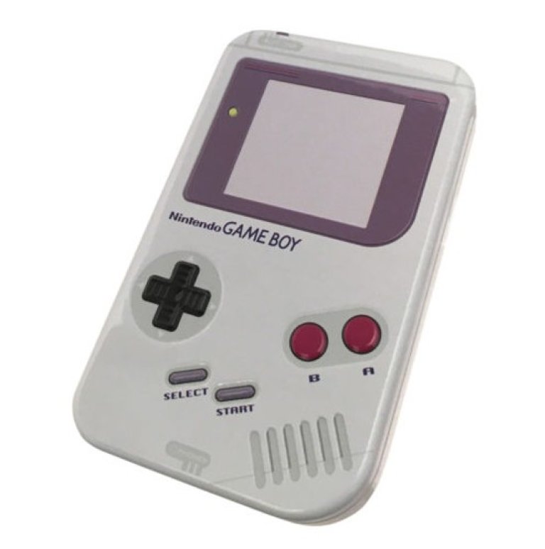 Lys grå Nintendo game boy