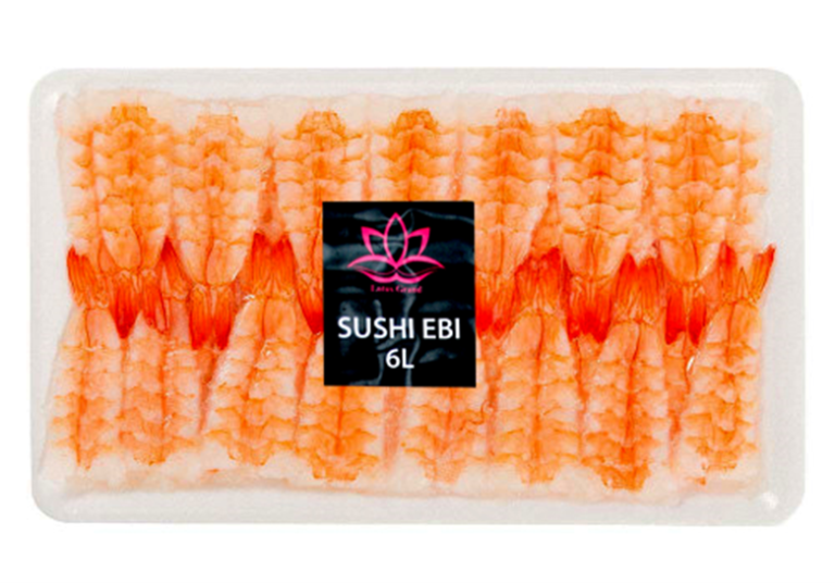 Pakke med LOTUS Sushi Ebi 6L