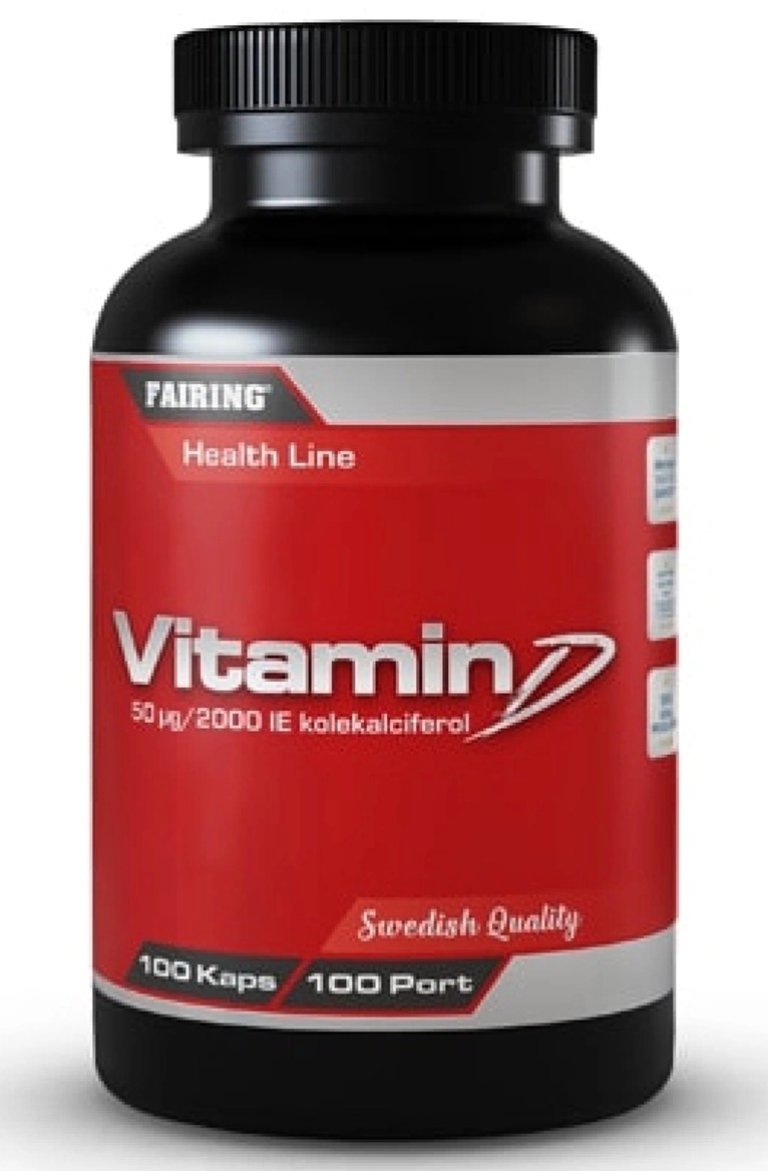 Fairing-vitamin D-100-kapsler