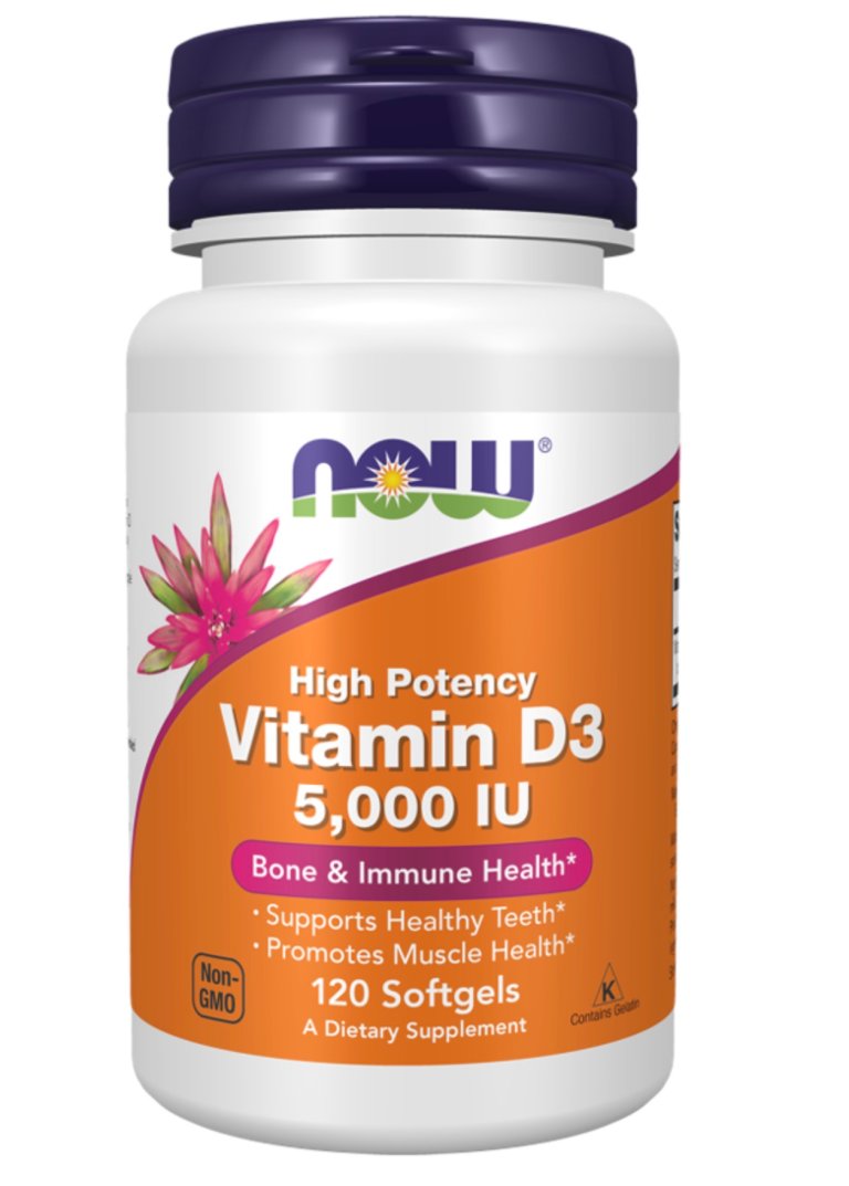 NOW Vitamin D-3 - 5000 IU